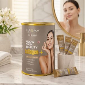 Haoma Glow Skin Beauty Collagen Plus Pack of 45 Sachets