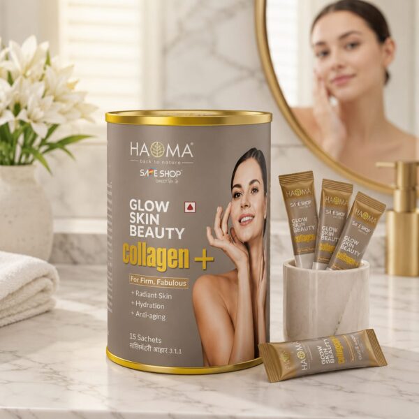 Haoma Glow Skin Beauty Collagen Plus Pack of 45 Sachets